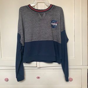 Cropped Long Sleeve Shirt